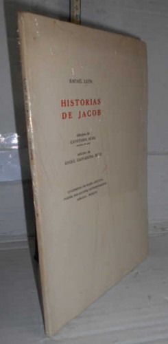 Portada del libro HISTORIAS DE JACOB. 1ª edición de Ángel Caffarena Such. Dibujos (ilustración) de Cayetana Alba, Duquesa...
