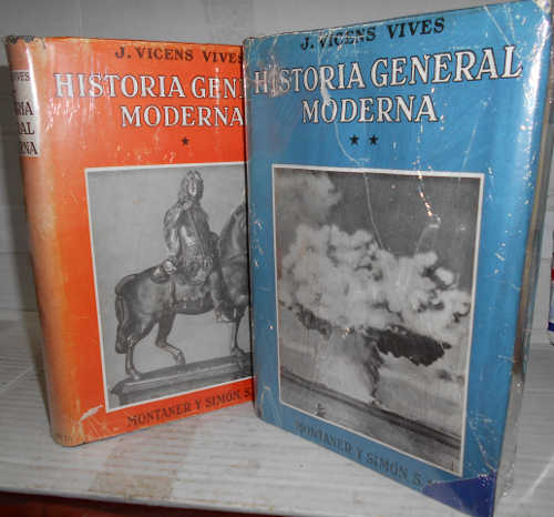 Portada del libro HISTORIA GENERAL MODERNA. Del Renacimiento a las crisis del siglo XX. 2ª edición. II volúmenes