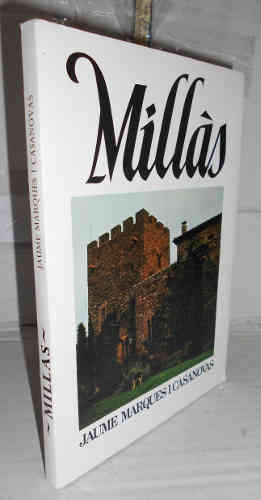 Portada del libro MILLÁS. 1ª edición, rara. Texto en catalán