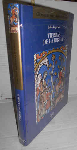Portada del libro TIERRAS DE LA BIBLIA  Grandes libros de la religión, 2. 1ª edición en colección. Traducción de TYSA