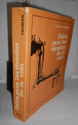 Portada del libro FÍSICA PARA LAS CIENCIAS DE LA VIDA. 1ª edición. Versión española por el Dr. José Casas Vázquez
