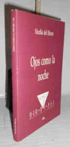 Portada del libro OJOS COMO LA NOCHE. 1ª edición de 1500 ejemplares
