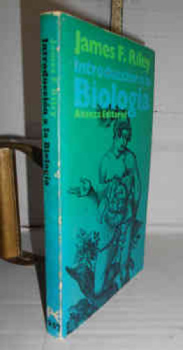 Portada del libro INTRODUCCIÓN A LA BIOLOGÍA. 1ª edición. Traducción de Eloy Terrón