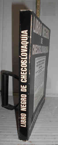 Portada del libro LIBRO NEGRO DE CHECOSLOVAQUIA. 1ª edición. Presentación Agencia CIO. Prólogo de Marcel Clement. Introducción...