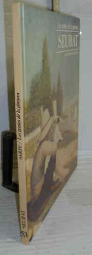 Portada del libro SEURAT. 1ª edición. Textos.... Traducción y adaptación de Florinda Salinas. Los Genios de la Pintura,...