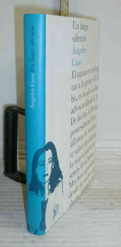 Portada del libro UN LARGO SILENCIO. 7ª edición. Finalista Premio Novela Fernando Lara 2000