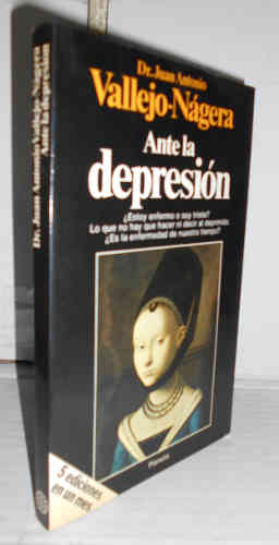 Portada del libro ANTE LA DEPRESIÓN. ¿Estoy enfermo o triste? Lo que no hay que hacer ni decir al deprimido. ¿Es la enfermedad...
