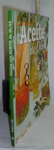 Portada del libro COCINA CON ACEITE DE OLIVA.  1ª edición. Introducción del editor