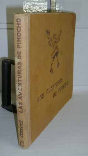 Portada del libro AVENTURAS DE PINOCHO. Traducción de M.T. Dini e ilustraciones de J. Viñals 
