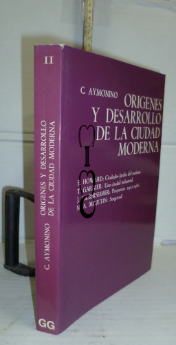 Portada del libro ORÍGENES Y DESARROLLO DE LA CIUDAD MODERNA. 1ª edición, segunda tirada. Prefacio del editor. Traducción...