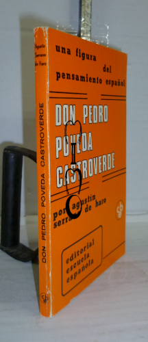 Portada del libro DON PEDRO PÓVEDA CASTROVERDE. Diseño biográfico por.... 1ª edición