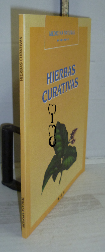 Portada del libro HIERBAS CURATIVAS. 3ª edición? Prólogo del propio autor.