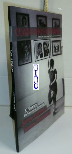 Portada del libro CUADERNOS GITANOS. Somos gitanos. Somos flamencos. 2011 Número 8. 1ª edición editorial. Director...