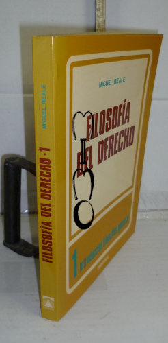 Portada del libro FILOSOFÍA DEL DERECHO. 1. Introducción filosófica general. 1ª edición.  