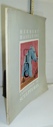 Portada del libro HERBERT HASELTINE. Exposition de Sculptures. 
