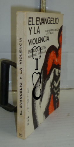 Portada del libro  EL EVANGELIO Y LA VIOLENCIA. Traducción del francés de Ana Fraga
