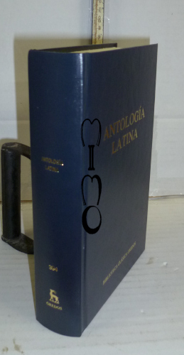 Portada del libro ANTOLOGÍA LATINA. 1ª edición