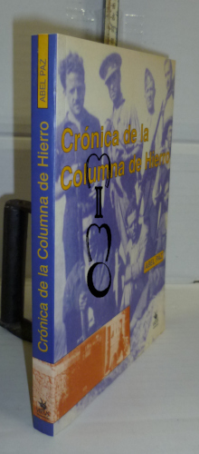 Portada del libro CRÓNICA DE LA COLUMNA DE HIERRO. 1ª edición.