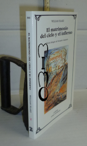 Portada del libro EL MATRIMONIO DEL CIELO Y EL INFIERNO. Edición bilingüe, facsímil