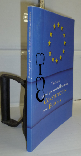 Portada del libro TRATADO POR EL QUE SE ESTABLECE UNA CONSTITUCIÓN PARA EUROPA. 1ª edición