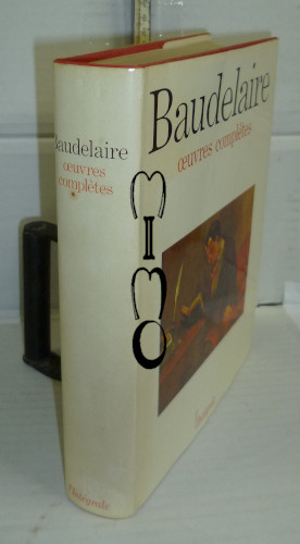 Portada del libro OEUVRES COMPLÈTES de Charles Baudelaire. Édition française