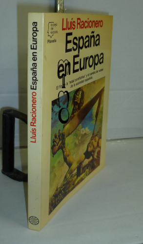 Portada del libro ESPAÑA EN EUROPA. 1ª edición